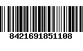 Código de Barras 8421691851108