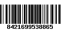 Código de Barras 8421699538865