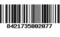 Código de Barras 8421735002077