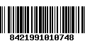 Código de Barras 8421991010748