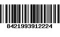 Código de Barras 8421993912224