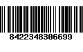 Código de Barras 8422348306699