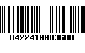 Código de Barras 8422410083688