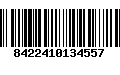 Código de Barras 8422410134557