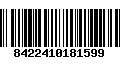 Código de Barras 8422410181599