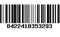 Código de Barras 8422410353293