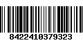 Código de Barras 8422410379323