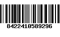 Código de Barras 8422410589296