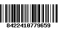 Código de Barras 8422410779659