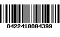 Código de Barras 8422410804399