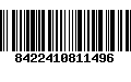 Código de Barras 8422410811496