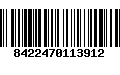 Código de Barras 8422470113912