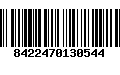 Código de Barras 8422470130544