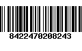 Código de Barras 8422470208243