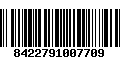 Código de Barras 8422791007709