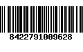 Código de Barras 8422791009628