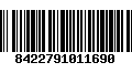 Código de Barras 8422791011690