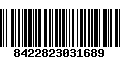 Código de Barras 8422823031689