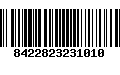 Código de Barras 8422823231010