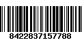 Código de Barras 8422837157788