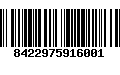 Código de Barras 8422975916001