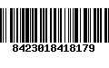 Código de Barras 8423018418179