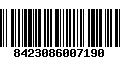 Código de Barras 8423086007190