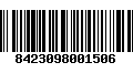 Código de Barras 8423098001506