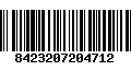 Código de Barras 8423207204712