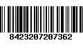 Código de Barras 8423207207362