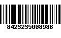 Código de Barras 8423235008986