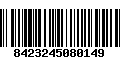 Código de Barras 8423245080149