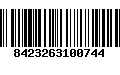 Código de Barras 8423263100744