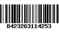 Código de Barras 8423263114253