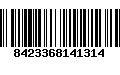 Código de Barras 8423368141314