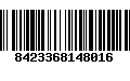 Código de Barras 8423368148016