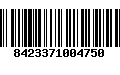 Código de Barras 8423371004750