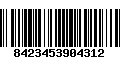 Código de Barras 8423453904312