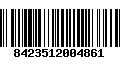 Código de Barras 8423512004861