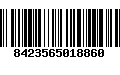 Código de Barras 8423565018860