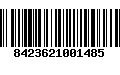 Código de Barras 8423621001485