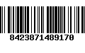 Código de Barras 8423871489170