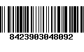 Código de Barras 8423903048092