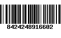 Código de Barras 8424248916602