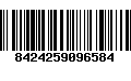 Código de Barras 8424259096584