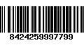 Código de Barras 8424259997799