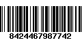 Código de Barras 8424467987742