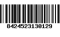 Código de Barras 8424523130129