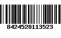 Código de Barras 8424528113523