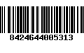 Código de Barras 8424644005313